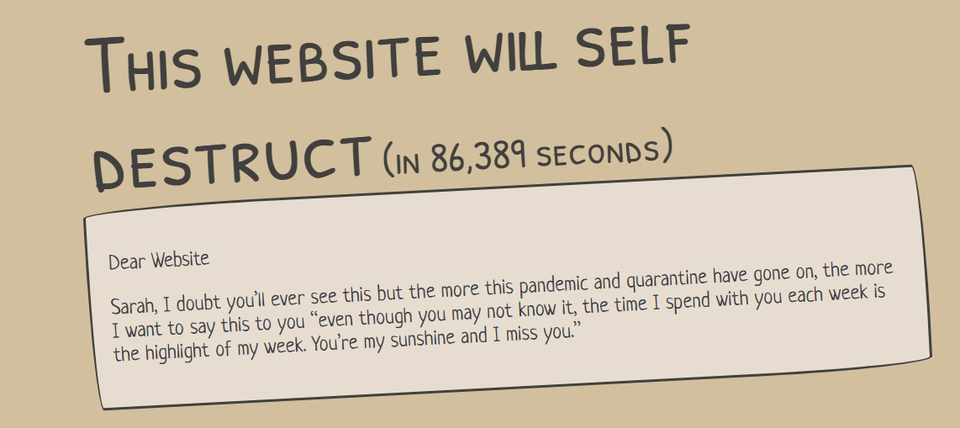 Kỳ lạ website tự hủy nếu người dùng ngừng đăng nội dung mới - 2 Kỳ lạ website tự hủy nếu người dùng ngừng đăng nội dung mới - 2