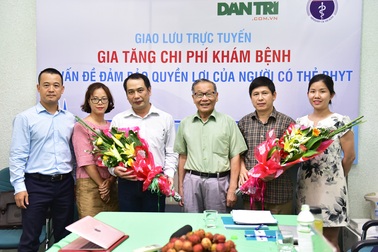 Giao lưu trực tuyến về quyền lợi Bảo hiểm Y tế