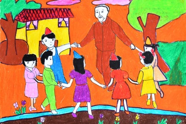 “Bác Hồ với thiếu nhi - Thiếu nhi với Bác Hồ”