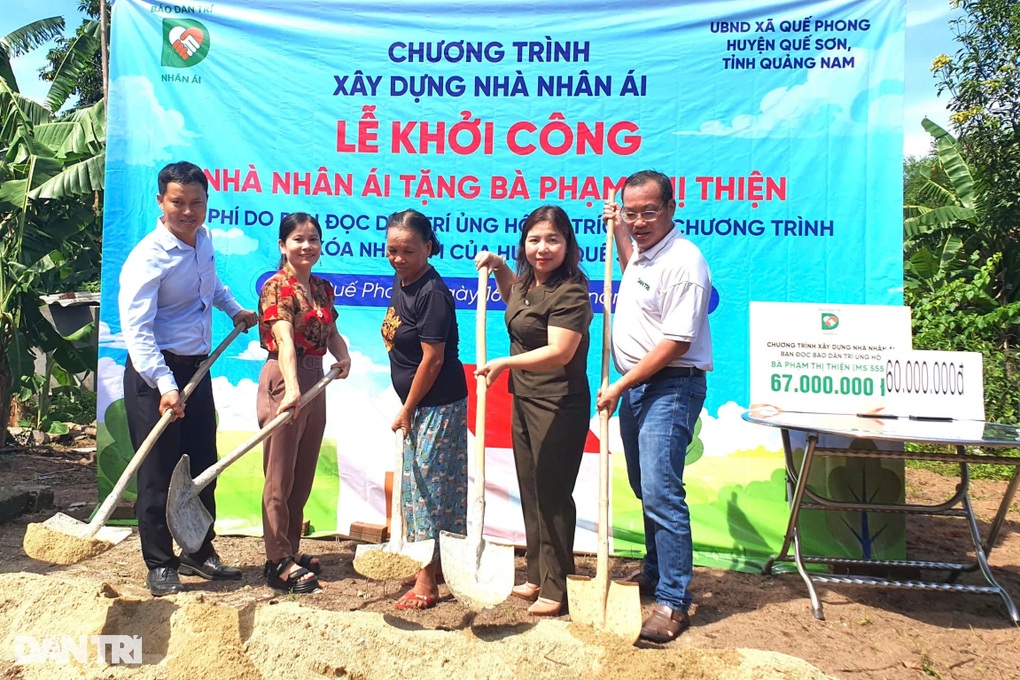“Tôi sắp được ở trong ngôi nhà mới rồi”
