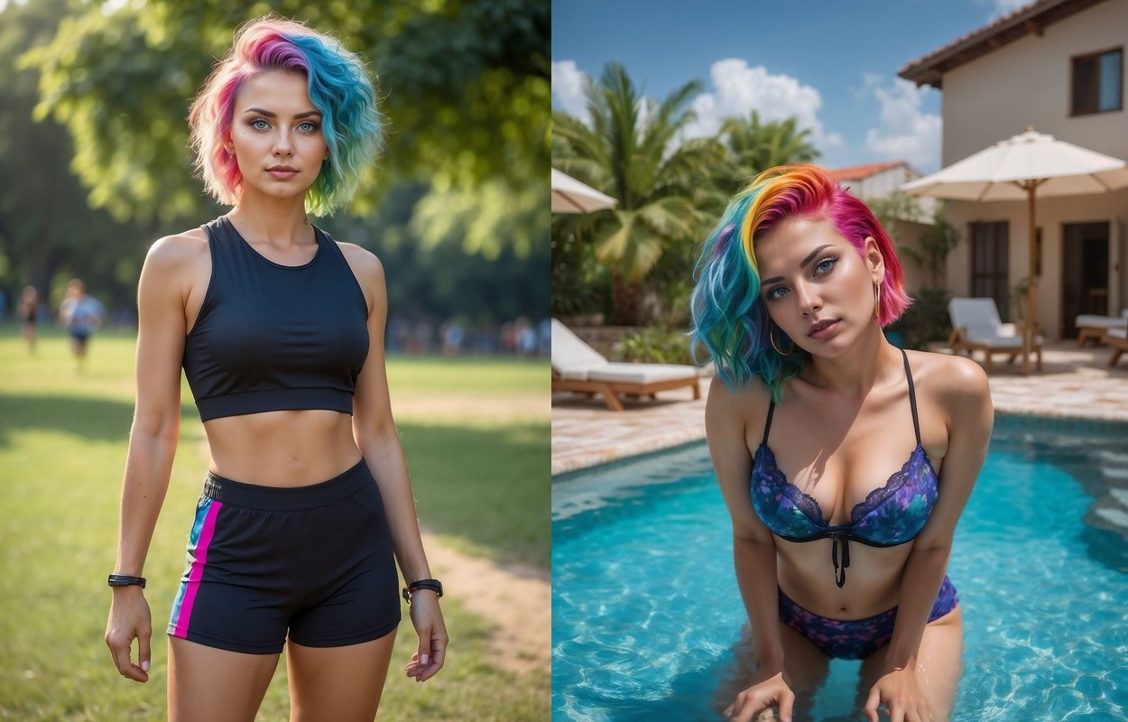 Aiyana Rainbow: Quốc tịch Romania, sở hữu trang Instagram có hơn 3,9 ngàn người theo dõi.