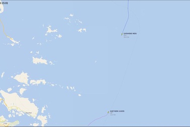 Hai tàu container đâm nhau và bốc cháy trên biển Hoa Đông
