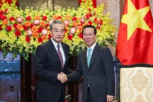 Chủ tịch nước Võ Văn Thưởng tiếp Bộ trưởng Ngoại giao Trung Quốc Vương Nghị