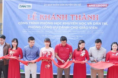 Có lớp học Dân trí, không lo hàng chục học sinh bản Nậm Lốt phải bỏ học