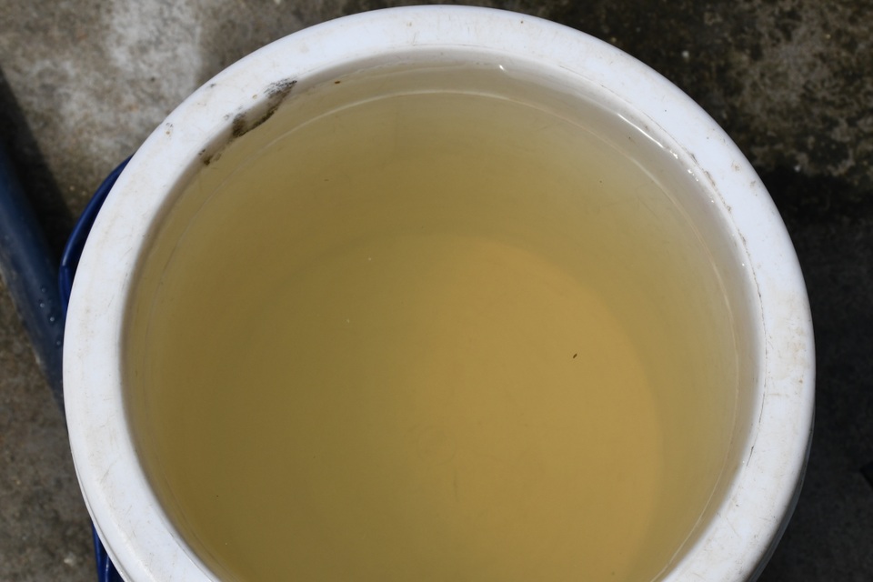 Hàng loạt giếng nước đổi màu vàng như nước chè, bốc mùi khét - 2 Hàng loạt giếng nước đổi màu vàng như nước chè, bốc mùi khét - 2