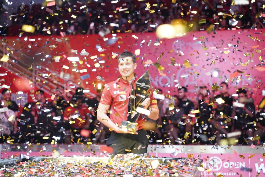 Cơ thủ người Lithuania vô địch Hanoi Open Pool Championship 2025 - 2