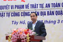 Hà Nội: Lập "kênh" nhận phản ánh về lấn chiếm vỉa hè, lòng đường