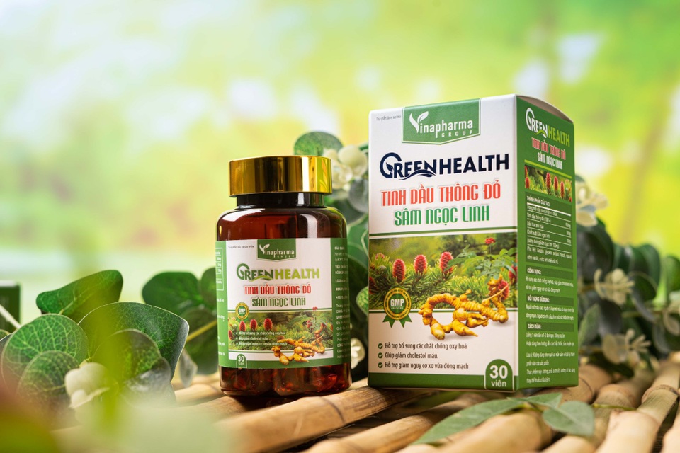 GREEN HEALTH - Sự kết hợp tinh hoa từ Tinh dầu Thông Đỏ và Sâm Ngọc Linh - 2 GREEN HEALTH - Sự kết hợp tinh hoa từ Tinh dầu Thông Đỏ và Sâm Ngọc Linh - 2