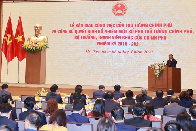 Lễ bàn giao công việc của Thủ tướng  - Ảnh 1.