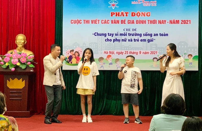  Hình ảnh tại lễ phát động trực tuyến cuộc thi viết “Các vấn đề gia đình thời nay” lần thứ XI.