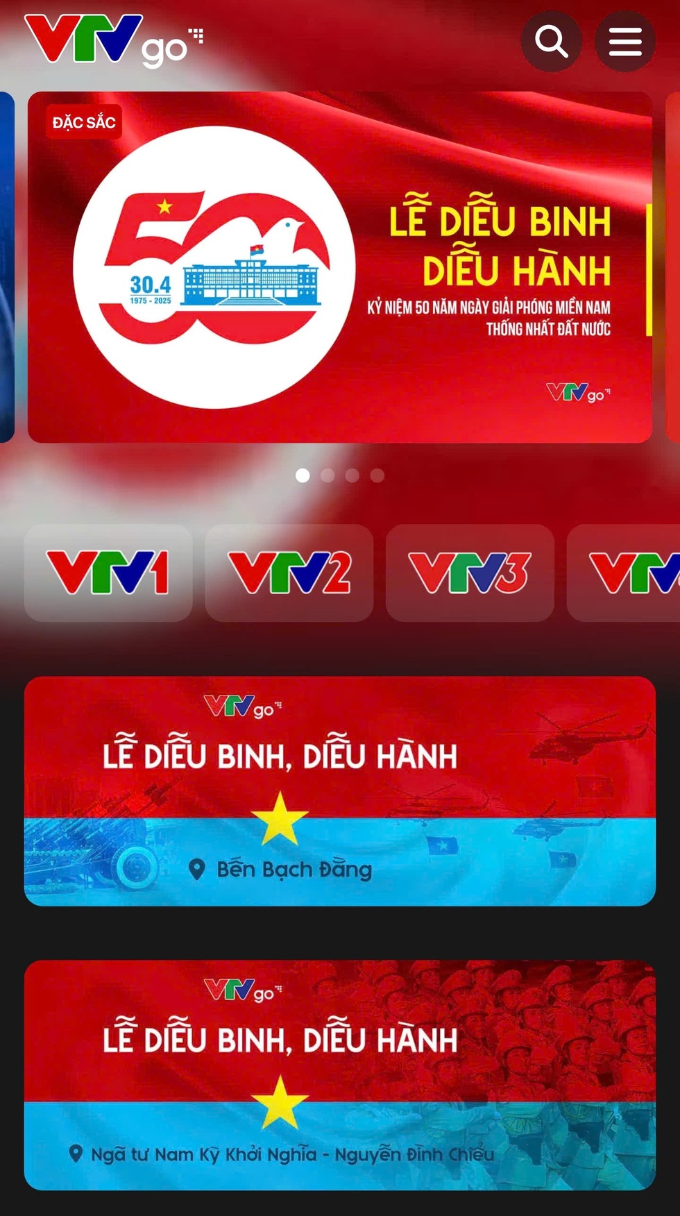 Cách xem lại trọn vẹn Lễ diễu binh ngày 30/4 trên điện thoại và máy tính - 2