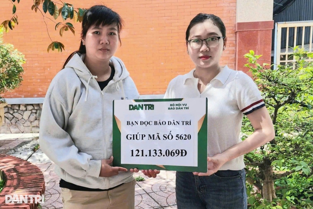 Người vợ có chồng bị liệt do dập tuỷ sống cổ được giúp hơn 121 triệu đồng - 1