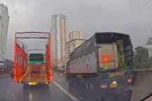 Chỉ trong 15 phút, camera ghi nhận 19 lái xe đi vào làn khẩn cấp Vành đai 3