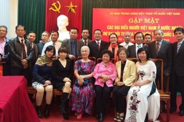 Ủy ban Trung ương MTTQ Việt Nam gặp mặt đoàn kiều bào tiêu biểu