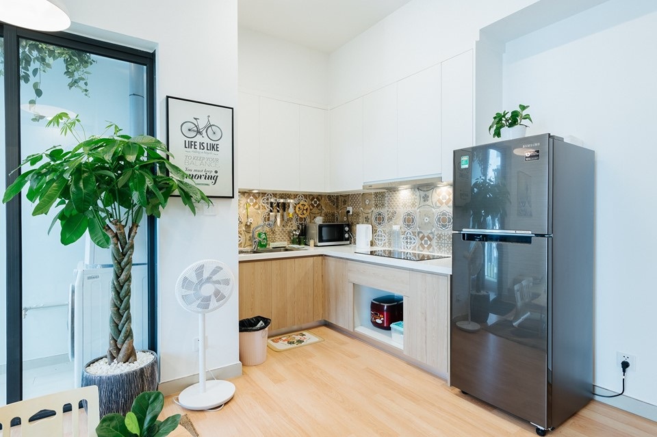 Căn hộ 50m2 trong khu đô xanh “đẹp hút hồn” của cặp vợ chồng trẻ Hà Nội - 5 Căn hộ 50m2 trong khu đô xanh “đẹp hút hồn” của cặp vợ chồng trẻ Hà Nội - 5