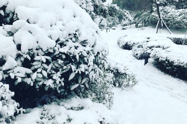 Tuyết phủ trắng xóa ở Thường Châu - nơi U23 Việt Nam đá trận chung kết