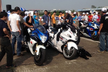 Suzuki Việt Nam xâm nhập thị trường môtô phân khối lớn 