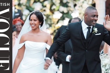 Hình ảnh đẹp trong đám cưới của Sabrina và Idris Elba