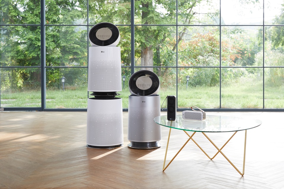 LG giới thiệu máy lọc bụi siêu mịn trong không khí - 1 LG giới thiệu máy lọc bụi siêu mịn trong không khí - 1