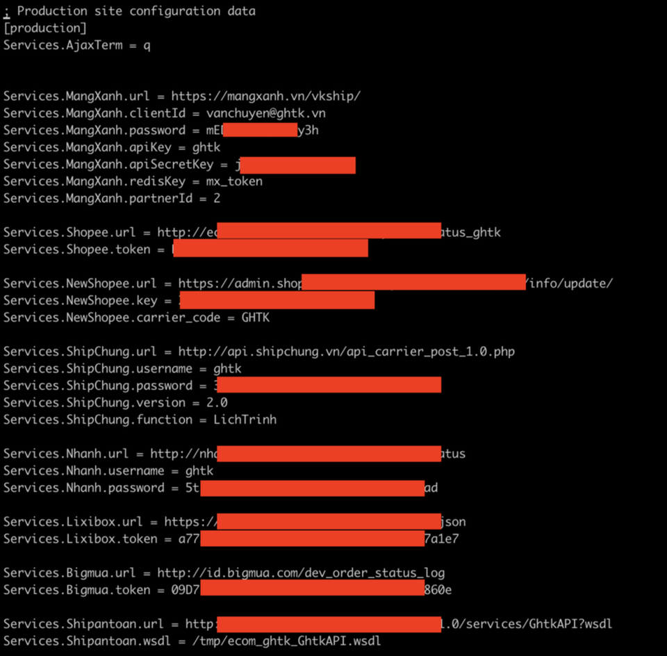 Giao Hàng Tiết Kiệm bị hacker khai thác lỗ hổng trên máy chủ - 2 Giao Hàng Tiết Kiệm bị hacker khai thác lỗ hổng trên máy chủ - 2