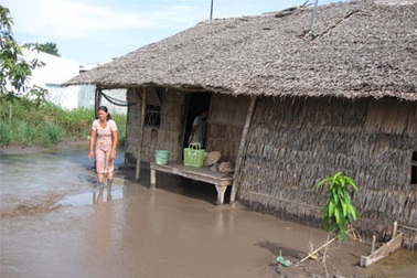 Bỗng dưng nhà bị ngập bùn