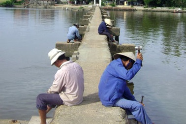 Xây lan can cho cây cầu “vĩnh biệt”