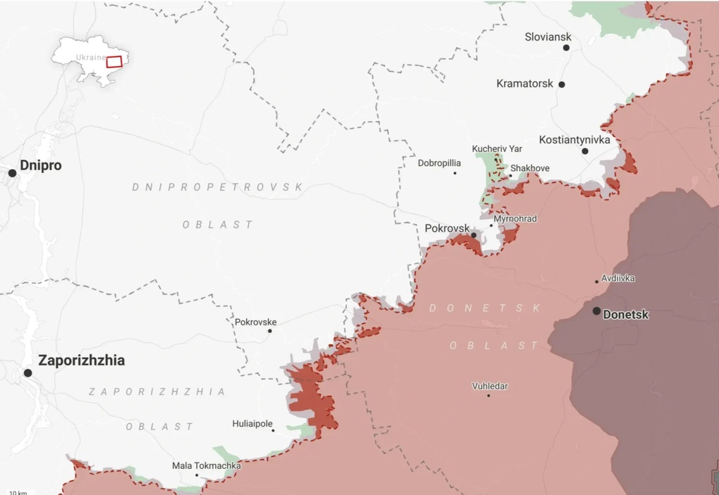 Hai mũi giáp công dồn dập của Nga khiến Ukraine khó xoay chuyển thế trận - 2