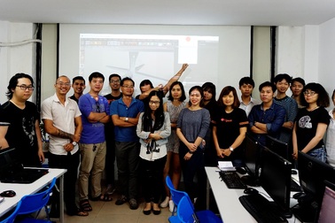 Lần đầu đào tạo khóa Thiết kế sáng tạo video