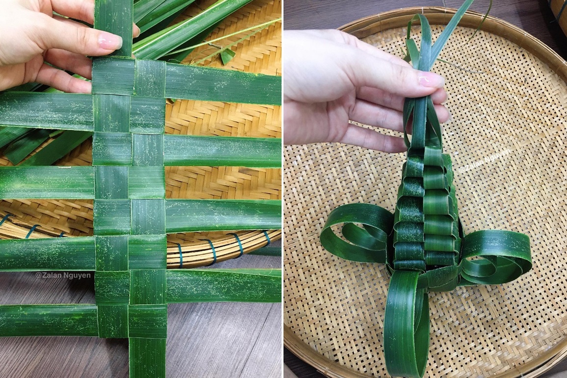 Cô gái miền Tây trổ tài làm món nem cầu kỳ, đan cả lầu đựng nem - 4 Cô gái miền Tây trổ tài làm món nem cầu kỳ, đan cả lầu đựng nem - 4