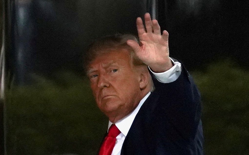 Thẩm phán cấm phát sóng buổi trình diện tòa của ông Trump - 1 Thẩm phán cấm phát sóng buổi trình diện tòa của ông Trump - 1