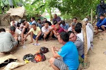 Triệt phá sới bạc vùng biên có nhiều người canh, bắt giữ 27 đối tượng