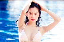 "Nữ hoàng nội y" Ngọc Trinh từng làm nhân viên phục vụ quán Bida