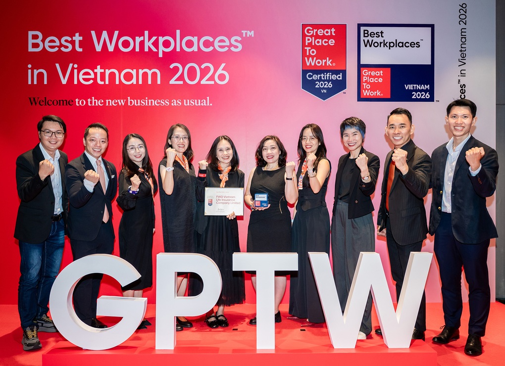FWD Việt Nam nhận giải “Nơi làm việc xuất sắc hàng đầu Việt Nam 2026” - 1