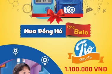 Đồng hồ định vị Tio Watch: Hành trang “không thể thiếu” khi đến trường