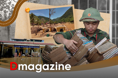 Lũ “lấy mất” trường, thầy cô đi xin từng cuốn vở, gieo mùa chữ mới