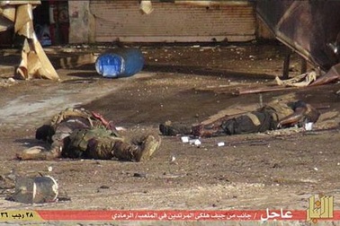 Hãi hùng cảnh các thi thể la liệt trên phố sau cuộc xâm chiếm của IS