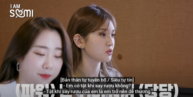Somi tái ngộ với các chị trong I.O.I: Tiết lộ thói quen khi say rượu, còn dự định về già... sống cùng nhau - Ảnh 2. Somi tái ngộ với các chị trong I.O.I: Tiết lộ thói quen khi say rượu, còn dự định về già... sống cùng nhau - Ảnh 2.