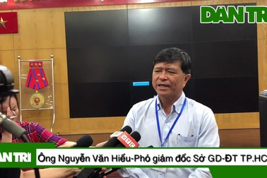 Ông Nguyễn Văn Hiếu - Phó giám đốc Sở GD-ĐT TP.HCM lý giải điểm chuẩn năm nay giảm