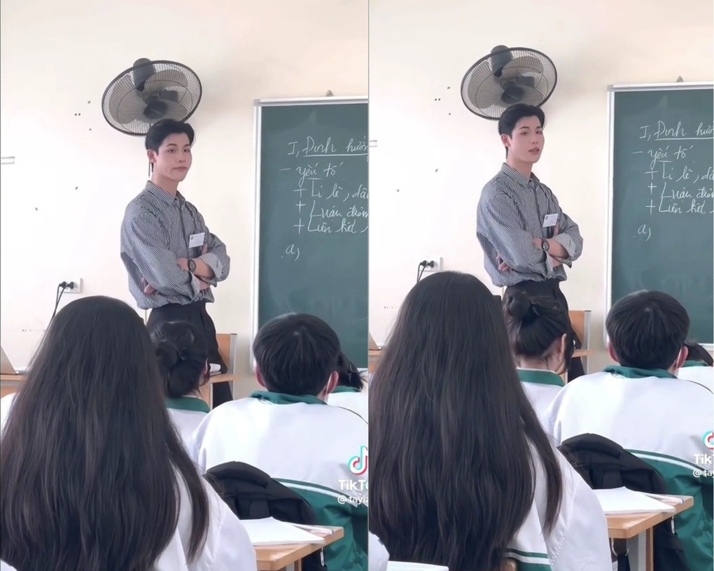 Thầy giáo dạy văn gây sốt mạng: Ngoài dạy học còn là người mẫu cao 1m80 - 1 Thầy giáo dạy văn gây sốt mạng: Ngoài dạy học còn là người mẫu cao 1m80 - 1