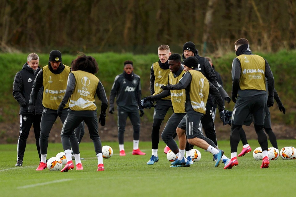 Các cầu thủ Man Utd tự tin chuẩn bị tiếp đón Club Brugge - 5 Các cầu thủ Man Utd tự tin chuẩn bị tiếp đón Club Brugge - 5