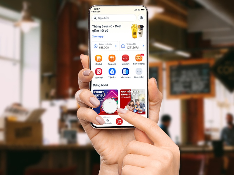 VinID mở rộng tích điểm trên mọi giao dịch từ 1000 đồng - 2 VinID mở rộng tích điểm trên mọi giao dịch từ 1000 đồng - 2