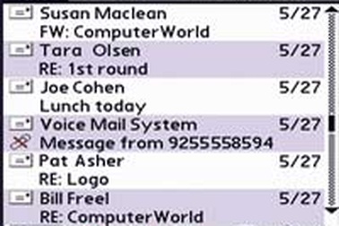 Công nghệ e-mail mới của Intellisync 