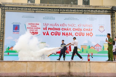 Chương trình “Tháng phòng chống cháy nổ 2019” đã diễn ra thành công tốt đẹp