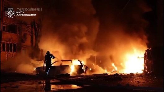 Hiện trường vụ tập kích vào vùng Kharkov ở Ukraine