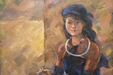 Hơn 50 tác phẩm được trưng bày tại triển lãm tranh "Thầy và trò"