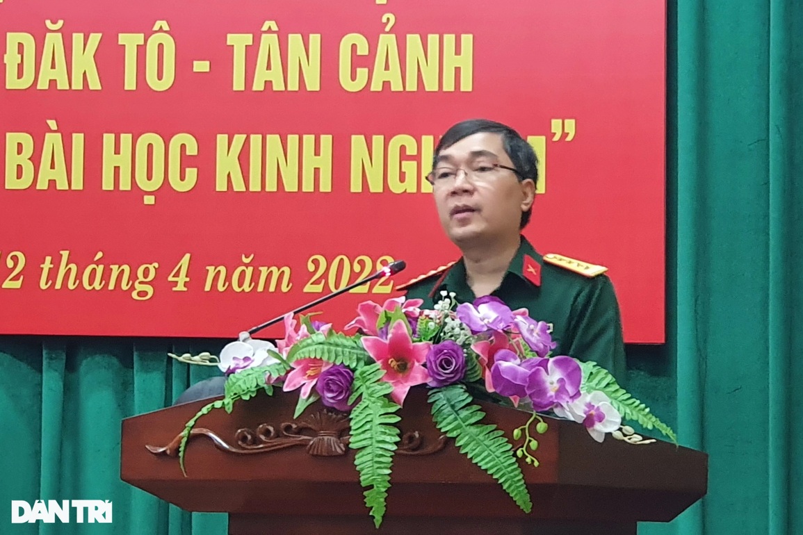 Tổ chức hội thảo kỷ niệm 50 năm chiến thắng Đăk Tô - Tân Cảnh - 1 Tổ chức hội thảo kỷ niệm 50 năm chiến thắng Đăk Tô - Tân Cảnh - 1