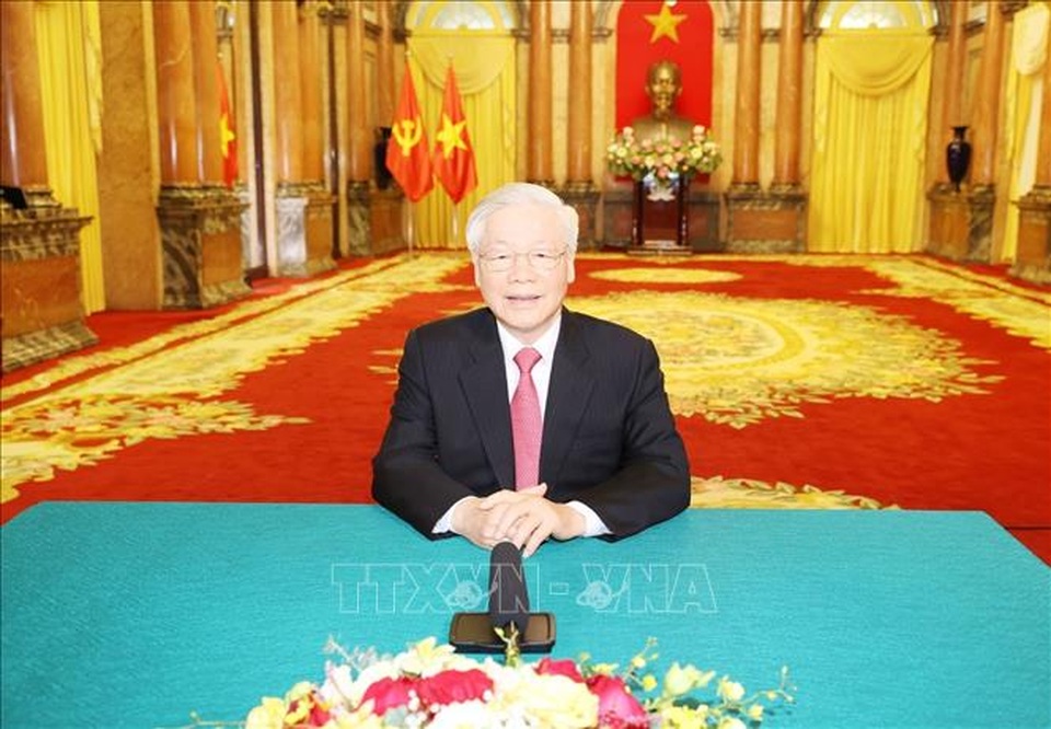 Tổng Bí thư, Chủ tịch nước gửi thông điệp tới Liên Hợp Quốc - 1 Tổng Bí thư, Chủ tịch nước gửi thông điệp tới Liên Hợp Quốc - 1