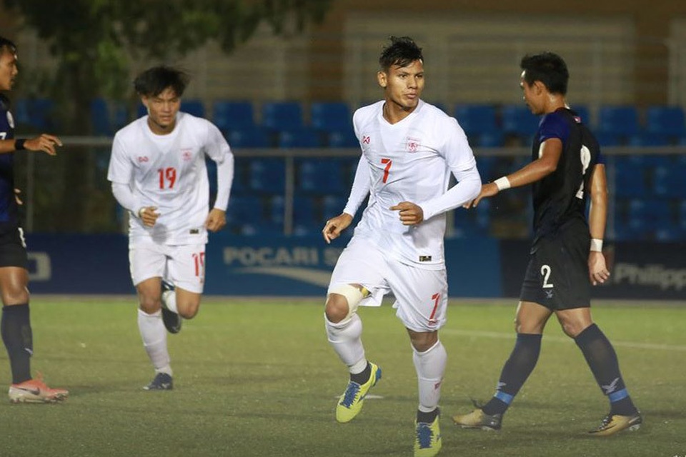 Đánh bại U22 Campuchia, U22 Myanmar giành vé vào bán kết với ngôi đầu bảng - 1 Đánh bại U22 Campuchia, U22 Myanmar giành vé vào bán kết với ngôi đầu bảng - 1