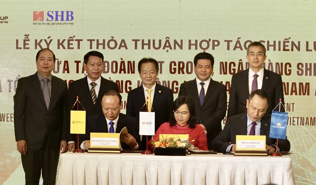 TT Group, SHB hợp tác chiến lược với Vietnam Airlines và đường sắt Việt Nam - 1 TT Group, SHB hợp tác chiến lược với Vietnam Airlines và đường sắt Việt Nam - 1