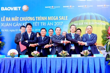 Tập đoàn Bảo Việt ra mắt Chương trình khuyến mãi tích hợp “Xuân gắn kết - Tết tri ân” 2017